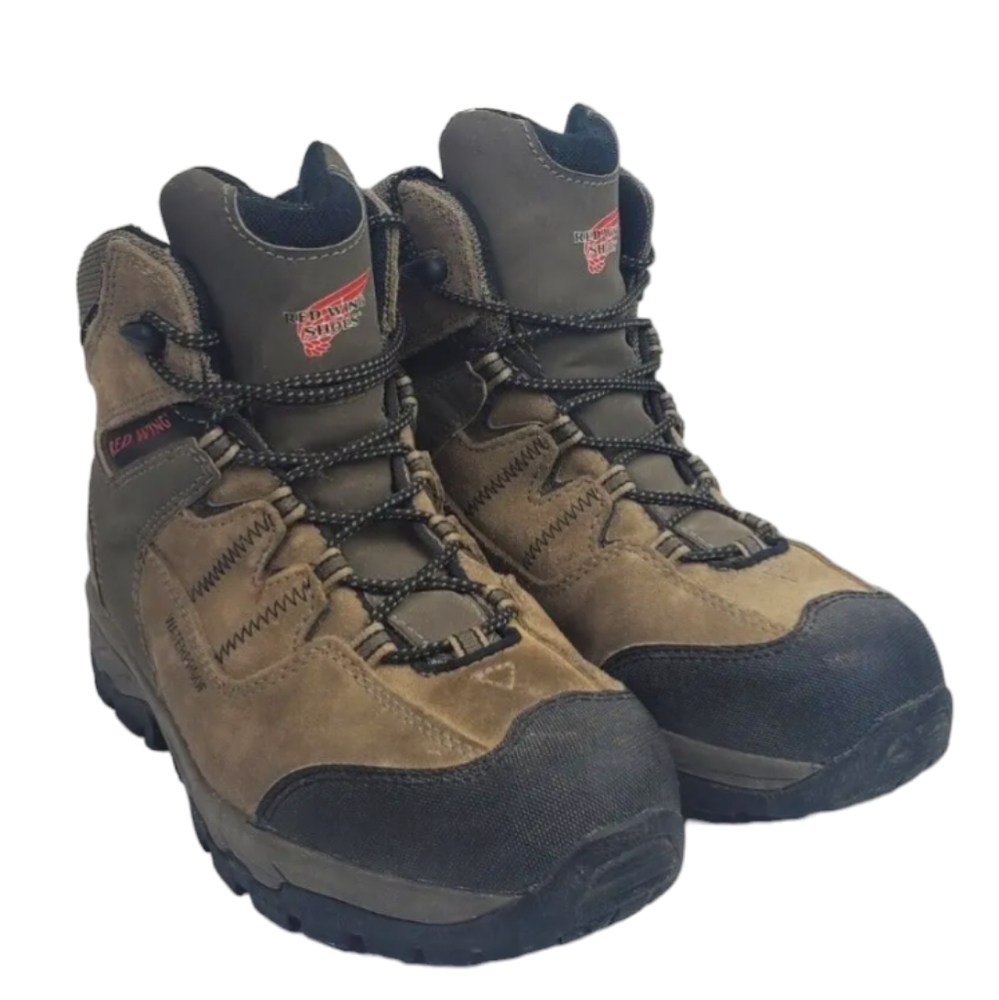 REDWING TRUHIKER MEN'S 6-INCH WATERPROOF CSA SAFETY TOE HIKER BOOT Size 5